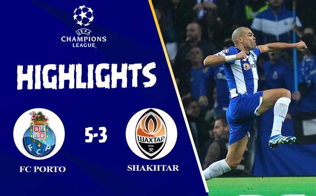 Video FC Porto vs Shakhtar Donetsk cup C1 2023/2024