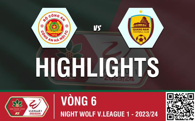 Video tổng hợp: CAHN - Quảng Nam (V-League 2023/24)