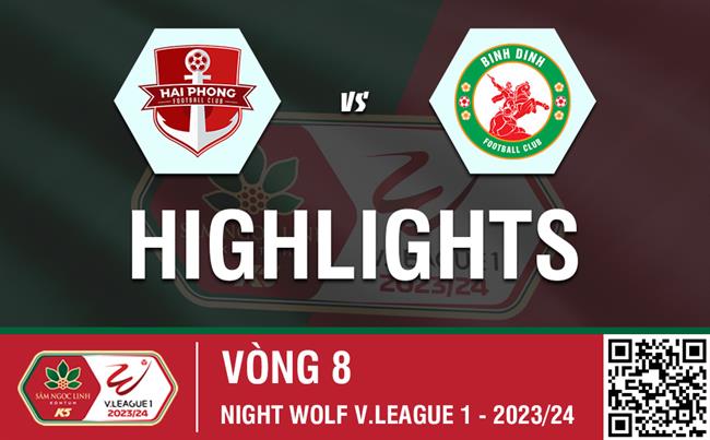Video Hai Phong vs Binh dinh (Vong 8 V-League 2023/24)