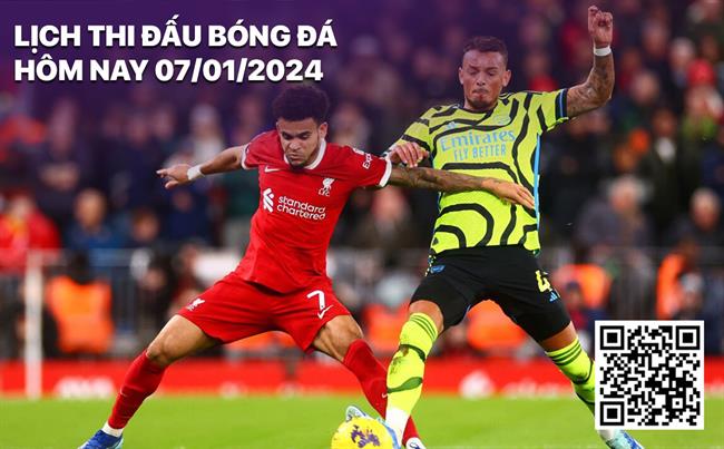 Lich thi dau bong da hom nay 7/1/2024