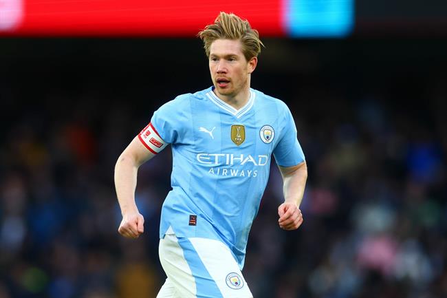 Kevin De Bruyne có thể ra sân từ đầu ở trận Newcastle vs Man City