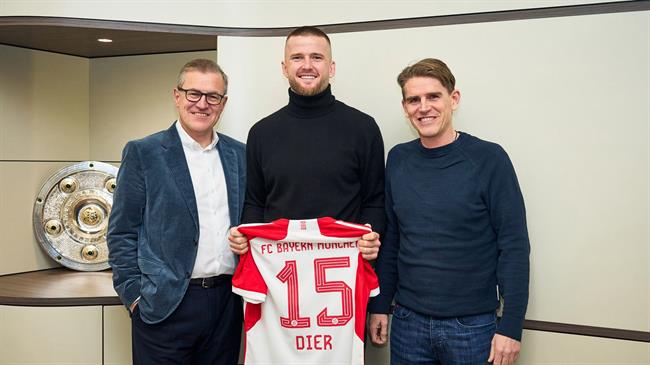 Bayern Munich chỉ kí hợp đồng với Eric Dier tới cuối mùa