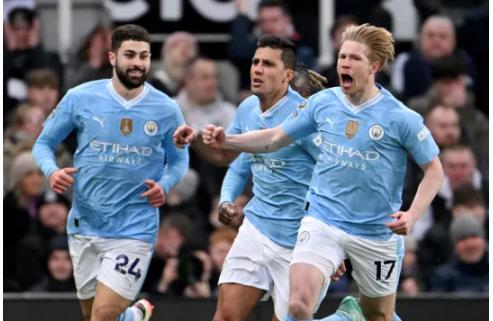 Man City đánh bại Newcastle 3-2 trên sân khách Man City danh bai Newcastle 3-2 tren san khach