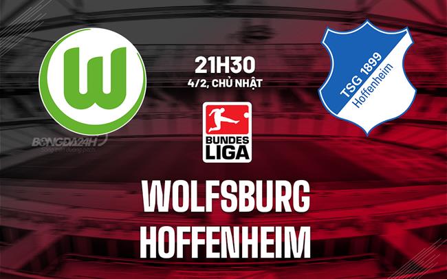 Nhận định bóng đá Wolfsburg vs Hoffenheim 21h30 ngày 4/2 (Bundesliga 2023/24)