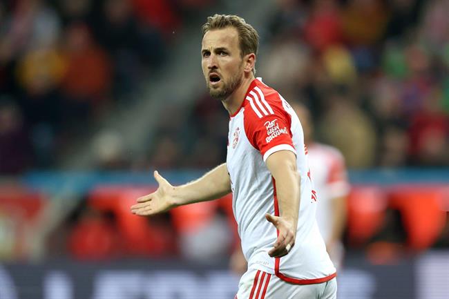 Harry Kane thất vọng với trận thua của Bayern trước Leverkusen