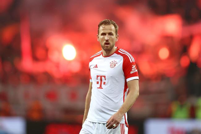 Harry Kane thất vọng với trận thua của Bayern trước Leverkusen 1