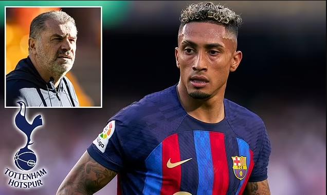 Tottenham hỏi mua Raphinha ở Hè 2024