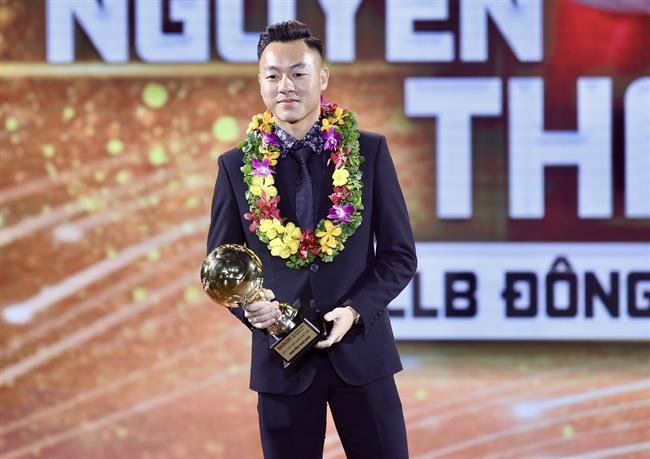 Nguyễn Thái Sơn ẵm giải Cầu thủ trẻ nam xuất sắc nhất Việt Nam 2023 1 Nguyễn Thái Sơn ẵm giải Cầu thủ trẻ nam xuất sắc nhất Việt Nam 2023 1
