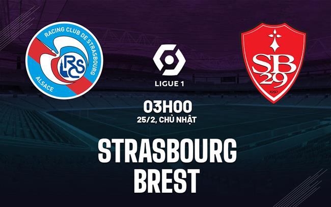 Nhận định bóng đá Strasbourg vs Brest 3h00 ngày 25/2 (Ligue 1 2023/24)