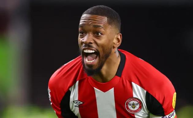 Ivan Toney duoc don doan la muc tieu hang dau cua Arsenal