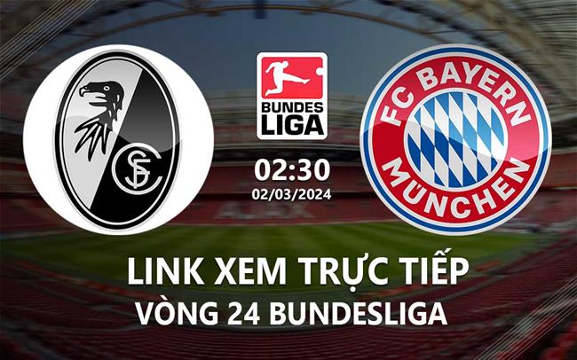 Link xem truc tiep Freiburg vs Bayern (Bundesliga 2023/24)