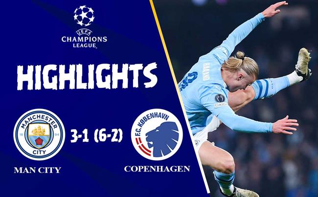 Video Man City vs Copenhagen Cúp C1: Nhẹ nhàng đi tiếp