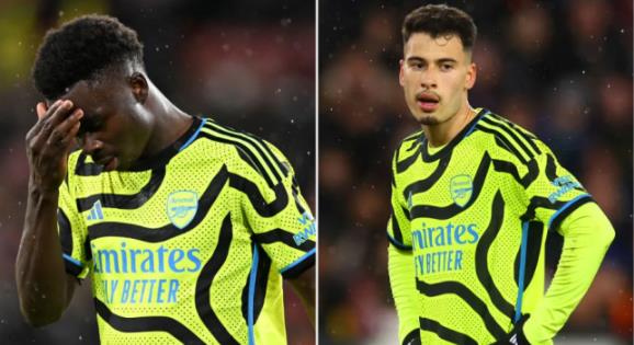 Mikel Arteta cập nhật tình hình của Bukayo Saka và Gabriel Martinelli 