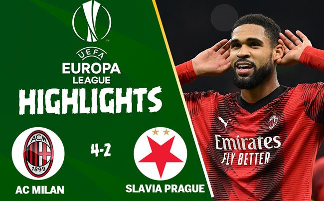 Video Ac Milan Vs Slavia Prague Europa League 2023 24