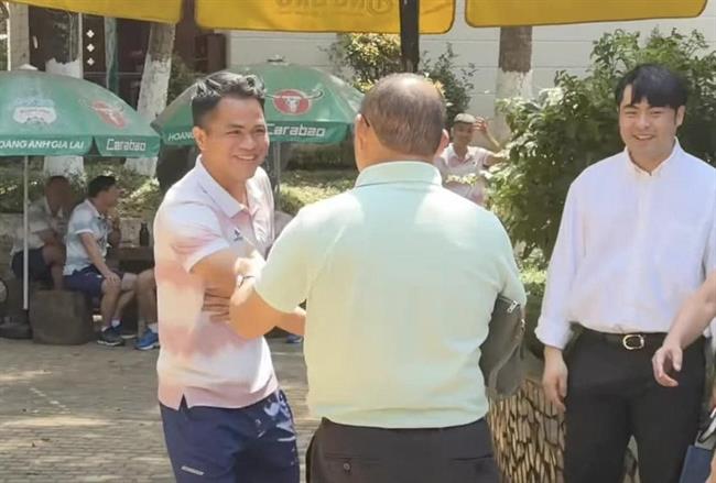 HLV Park Hang Seo hội ngộ bầu Đức tại đại bản doanh HAGL 1 HLV Park Hang Seo hội ngộ bầu Đức tại đại bản doanh HAGL 1