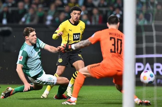 Jadon Sancho có bàn thắng đầu tiên sau khi trở lại Dortmund 1