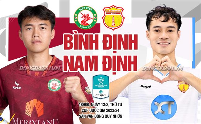 Hendrio ghi bàn duy nhất, Nam Định loại Bình Định khỏi Cúp quốc gia