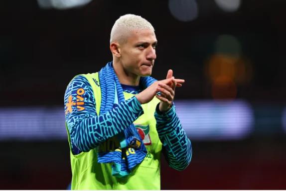 Richarlison không đá một phút nào trước ĐT Anh Richarlison khong da mot phut nao truoc dT Anh