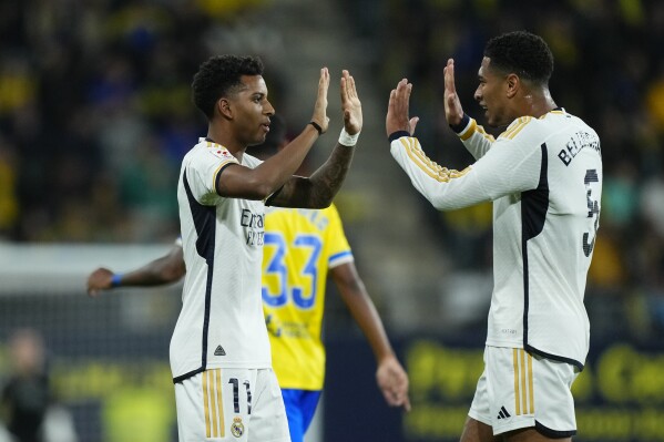 Rodrygo đưa Jude Bellingham lên mây Rodrygo dua Jude Bellingham len may