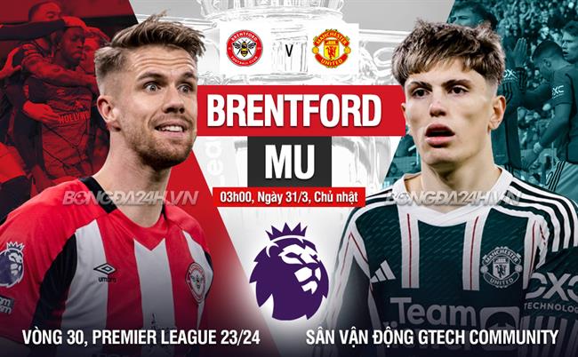 Nhận định Brentford vs MU (03h00 ngày 31/03): Chờ Quỷ đỏ vượt khó