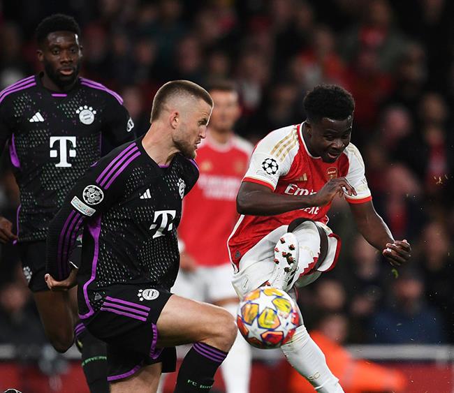 Arsenal vs Bayern Munich thống kê sau trận