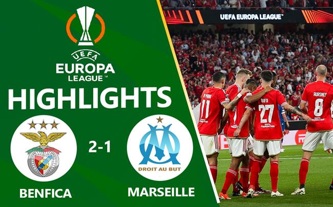 Video cúp C2 Benfica vs Marseille:Di Maria lập công