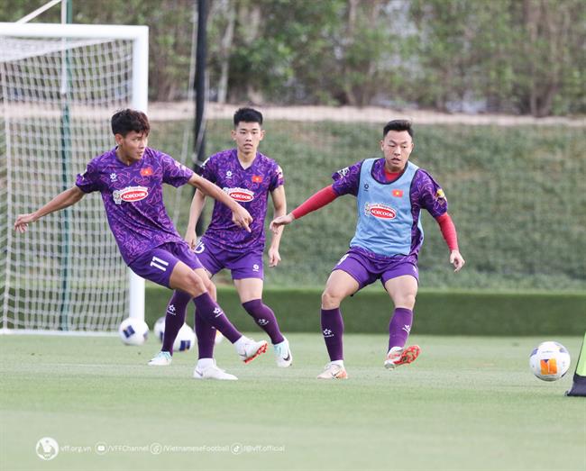 U23 Việt Nam hăng say tập luyện, hướng đến VCK U23 châu Á 2024