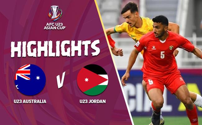 Video tổng hợp: U23 Australia - U23 Jordan (Bảng A U23 châu Á 2024)