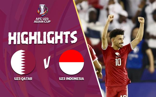 Highlights U23 Qatar - U23 Indonesia | Lần đầu tồi tệ | Bảng A U23 châu Á 2024