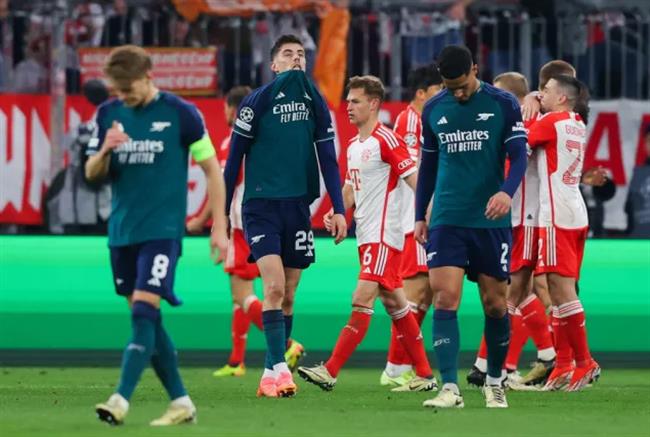 Arsenal vua bi loai khoi Champins League