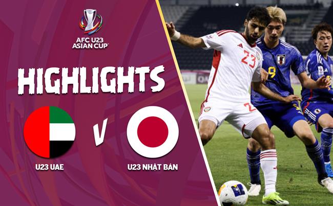 Video tổng hợp: U23 UAE - U23 Nhật Bản (Bảng C U23 châu Á 2024)