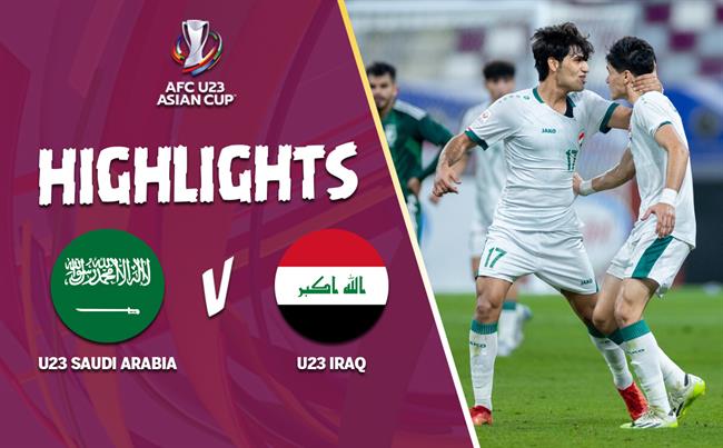 Video tổng hợp: U23 Saudi Arabia - U23 Iraq (Bảng C U23 châu Á 2024)