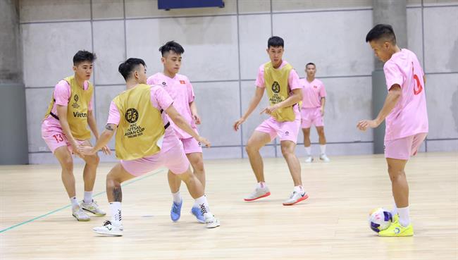 ĐT futsal Việt Nam sẵn sàng cho trận play-off giành vé World Cup 1