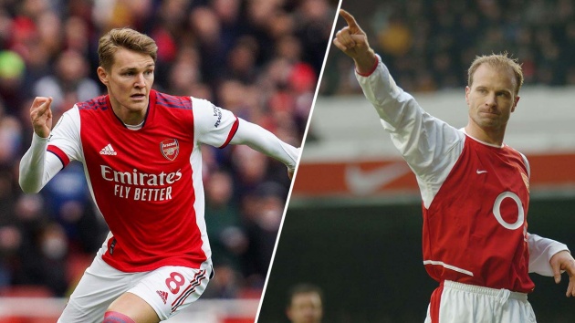 Martin Odegaard cần gì để sánh ngang Dennis Bergkamp?