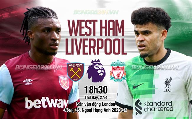 Trực tiếp West Ham 2-2 Liverpool (H2): Antonio gỡ hòa