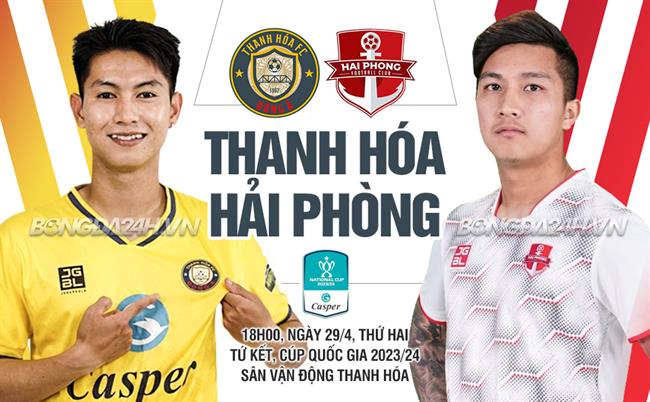 Nhận định Thanh Hóa vs Hải Phòng (18h00 ngày 29/4): Cơ hội phục thù