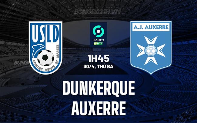 Dunkerque vs Auxerre