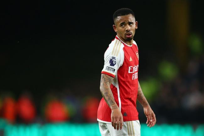 Arsenal chot gia ban Gabriel Jessus o He 2024
