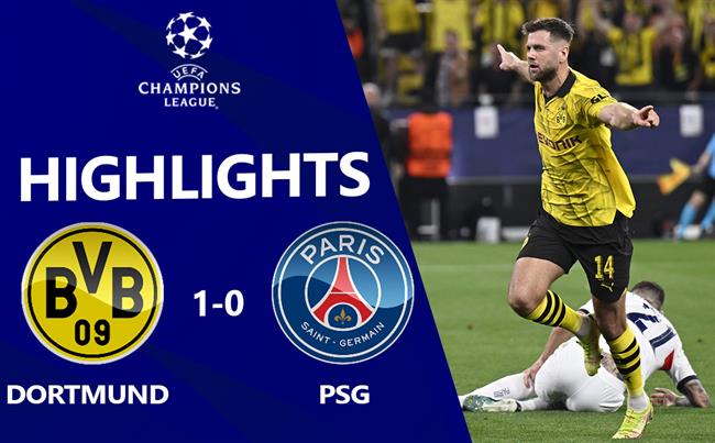 Video cúp C1 Dortmund vs PSG: Lợi thế mong manh