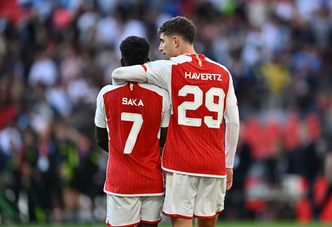 Kai Havertz bị bất ngờ bởi tài năng của Bukayo Saka