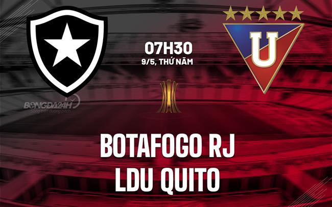 Nhận định Botafogo RJ vs LDU Quito 7h30 ngày 9/5 (Copa Libertadores 2024)