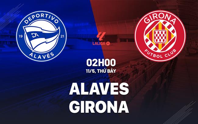 Nhận định bóng đá Alaves vs Girona 2h00 ngày 11/5 (La Liga 2023/24)