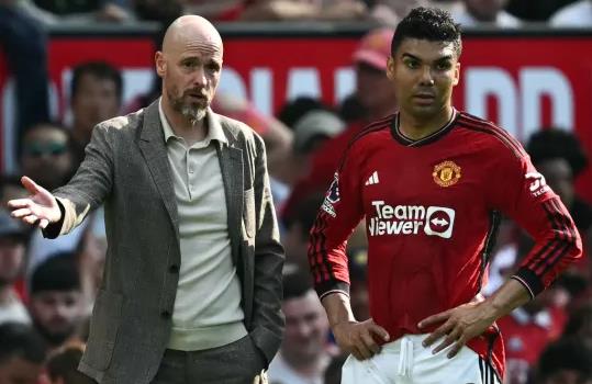 Vi Casemiro Rio Ferdinand chi trich Erik ten Hag