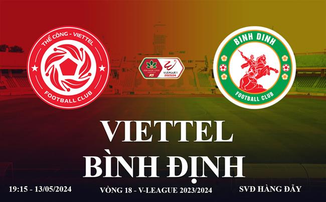 Truc tiep Viettel vs Binh dinh link xem V-League 2024