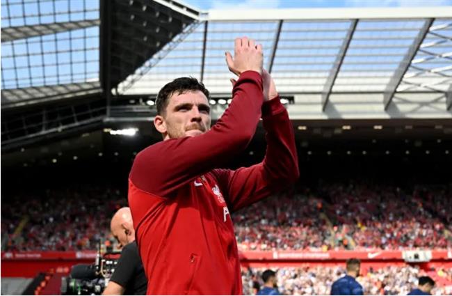 Andy Robertson has questions for Bayern Munich