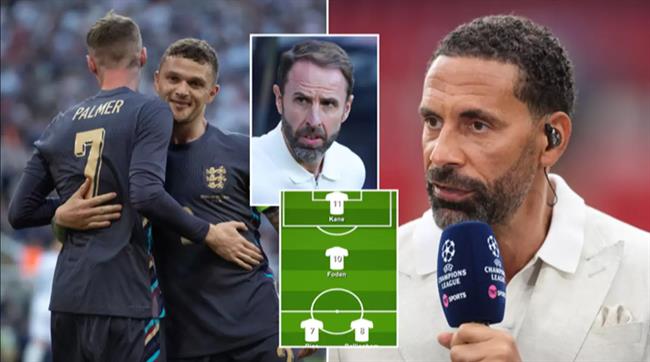 Rio Ferdinand chọn đội hình hoàn hảo cho tuyển Anh ở Euro 2024