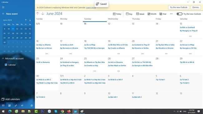 Cách đồng bộ lịch thi đấu Euro 2024 vào điện thoại máy tính 6