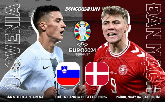 Nhận định bóng đá Slovenia vs Đan Mạch (23h00 ngày 16/06): Cuộc tái ngộ đầy thú vị