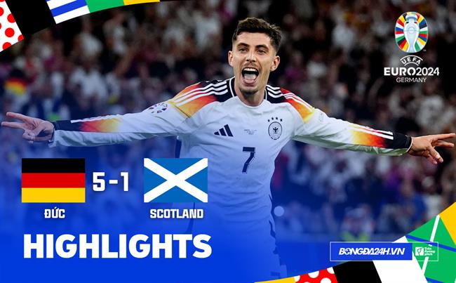 Video Đức vs Scotland (Bảng A Euro 2024): Mãn nhãn khai mạc