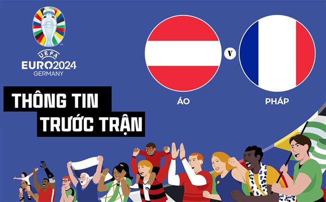 Trực tiếp kết quả Áo vs Pháp 2h00 ngày 18/6 (Euro 2024)